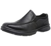 Clarks Bradley Step, Mocassini Uomo, Black Tumbled Leather, 47 EU Larga