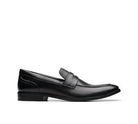 Clarks Brandon Step Uomo, Pelle Nera, 40 EU