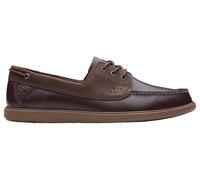 Clarks Bratton Boat, Scarpe da Barca Uomo, Dark Brown, 39.5 EU