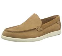 Clarks Bratton Loafer, Mocassini Uomo, Dark Tan Nubuck, 44 EU