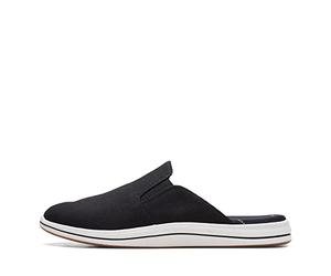 Clarks Breeze Shore Mule Uomo, Nero, 39.5 EU
