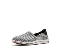 Clarks Breeze Step II, Mocassino Donna, Tessuto Nero, 41 EU