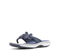 Clarks Brinkley Flora, Infradito Donna, Navy, 38 EU
