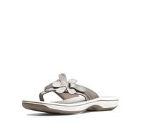 Clarks Brinkley Flora, Infradito Donna, Tin, 37.5 EU
