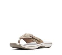 Clarks Brinkley Jazz, Infradito Unisex-Adulto, Tan Synthetic, 38 EU