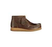 Clarks Brown Leather Men Sneaker - EU44/US11