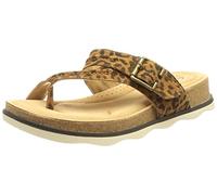 Clarks Brynn Madi, Flip Flop, Donna, Multicolore (Leopard Print), 36 EU