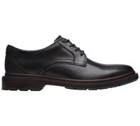 Clarks Burchill Derby, Uomo, Black Leather, 41 EU
