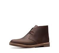 Clarks Bushacre 2, Scarpe Chukka Uomo, Marrone Scuro, 44 EU Larga