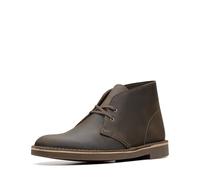 Clarks Bushacre 2, Scarpe Chukka Uomo, Marrone Scuro, 45 EU Larga