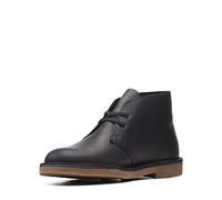Clarks Bushacre 3, Stivali Uomo, Black Leather, 41 EU