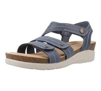 Clarks Calenne Clara, Sandali con zeppa Donna, Blue Combi, 41 EU
