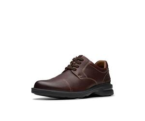 Clarks Cappello Gessler Oxford Uomo, Marrone martellato, 44.5 EU