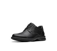 Clarks Cappello Gessler Oxford Uomo, Pelle nera, 49 EU