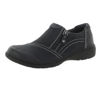 Clarks Carleigh Ray Oxford da Donna, Blu Navy Nabuk, 42.5 EU