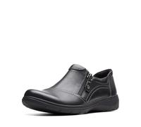 Clarks Carleigh Ray Oxford da Donna, Cuoio Nero, 9.5