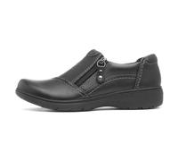 Clarks Carleigh Ray Oxford da Donna, Pelle Nera, 38, Pelle Nera, 38 EU