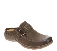 Clarks Carleigh Viola, Ciabatte Donna, Nabuk Fungo, 43 EU Larga