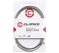 Clarks - Cavo Freno Posteriore Tandem, 305 Cm, Colore: Argento/Rosso