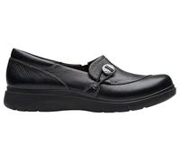 Clarks Certina EaseSlipper Donna, Pelle Nera, 37.5 EU