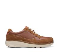 Clarks Chartlite Move, Scarpe da Ginnastica Uomo, Pelle Marrone Scuro, 42.5 EU