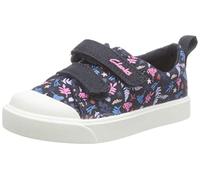 Clarks City Bright T., Scarpe da Ginnastica Bambine e ragazze, Blu, 20.5 EU Larga