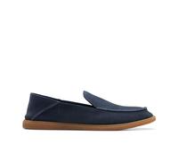 Clarks Clarkbay Step, Mocassino Basso Uomo, Camoscio Blu Navy, 44.5 EU