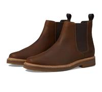 Clarks Clarkdale Easy Chelsea - Stivali da uomo, Pelle di cera d'api., 44 EU