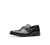 Clarks Clarkslite Bit, Mocassino Uomo, Pelle Nera, 44.5 EU