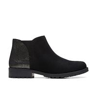 Clarks Clarkwell Demi Chukka - Stivali da donna, Nero, 37 EU