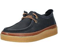 Clarks Clarkwood Moc Mens Navy Nubuck, 6
