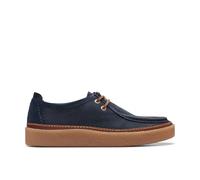 Clarks Clarkwood Moc, Scarpe Stringate Uomo, Navy Nubuck, 41 EU