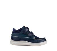 Clarks Cloud Tuktu T, Sneaker a Collo Alto, Bambini e ragazzi, Blu (Navy Leather), 20 EU