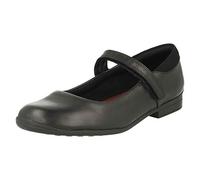 Clarks, Con Cinturino alla Caviglia Bambine e Ragazze, Nero (Nero (Black Leather -)), 25 EU