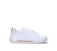 CLARKS CORE HOLLYHOCK WALK Sneaker donna bianca in pelle 39