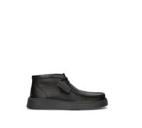 CLARKS CORE TORVIEW HI Polacco uomo nero in pelle 43