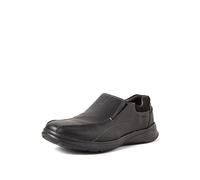 Clarks Cotrell Step, Mocassini Uomo, Nero (Nero Black Oily Lea), 42.5 EU