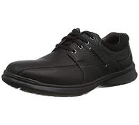 Clarks Cotrell Walk, Oxford Uomo, Marrone Marrone Lea Oleosa Nera, 43 EU