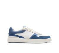 Clarks Courtlite Race, Scarpe da Ginnastica Uomo, Blu Combi, 44 EU