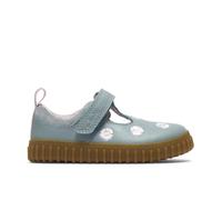 Clarks Cove Spring T. Childrens Green Floral, 3.5