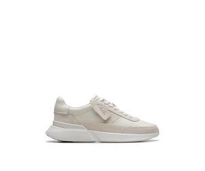 Clarks Craft Pace Mens White Leather, 11