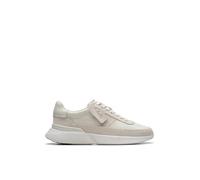 Clarks Craft Pace Mens White Leather, 8