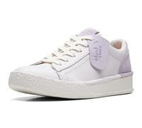 Clarks Craftcup Walk, Scarpe da Ginnastica Donna, White Lilac Lea, 42 EU