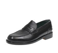 Clarks Craftjames - Mocassini College In Pelle Nero - Uomo Scarpe Mocassini