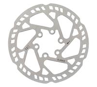 Clarks Cycle Systems CL-01 - Rotore freno a disco in acciaio monopezzo, Argento, 160 mm