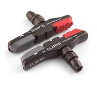 Clarks Cycle Systems MTB Elite Triple Compound - Pastiglie freno intercambiabili, con inserto e perni di fissaggio per tutte le stagioni, 70 mm, due paia