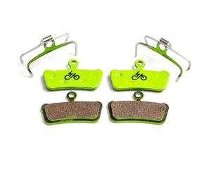 Clarks Cycle Systems Pastiglie freno a disco E-VRS E-VRS859 compatibili con Avid Elixir/XO/SRAM Guide, 2 paia (4 pezzi)