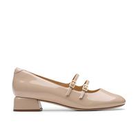 Clarks Daiss30 Shine, Scarpe da Ginnastica Donna, Sabbia Patent, 41 EU