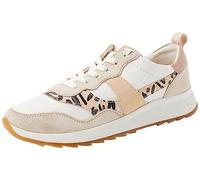Clarks Dashlite Jazz, Scarpe da Ginnastica Donna, Bianco White Interest, 40 EU Stretta