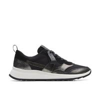 Clarks Dashlite Jazz, Scarpe da Ginnastica Donna, Nero Black Combi, 37.5 EU